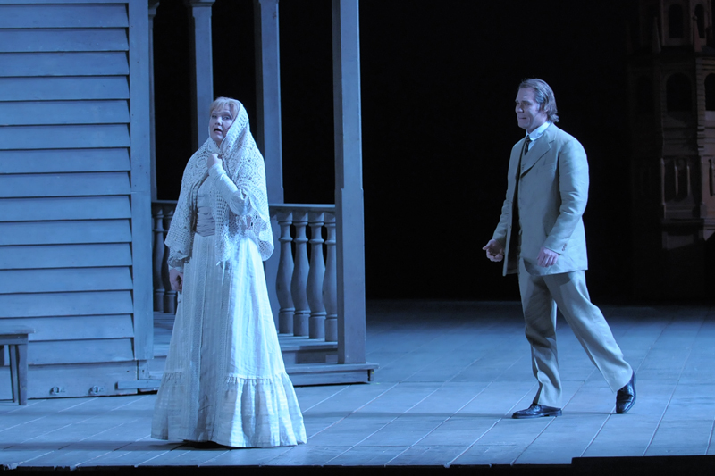 Katya Kabanova with Karita Mattila, Lyric Opera of Chicago, 2009. Photo by Dan Rest.